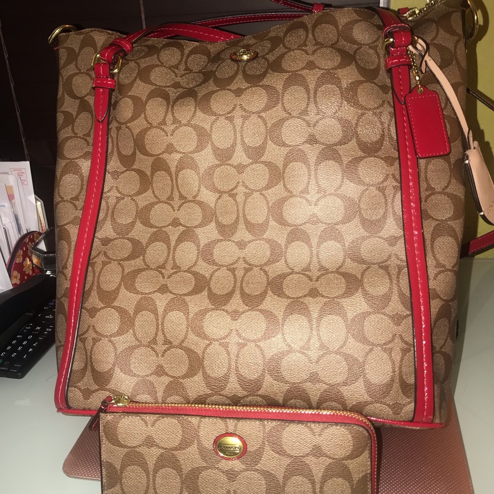 Coach Bag & Matching Wallet